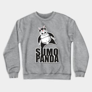 Sumo Panda by Karate Panda Crewneck Sweatshirt